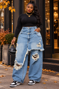 Double layer Jeans