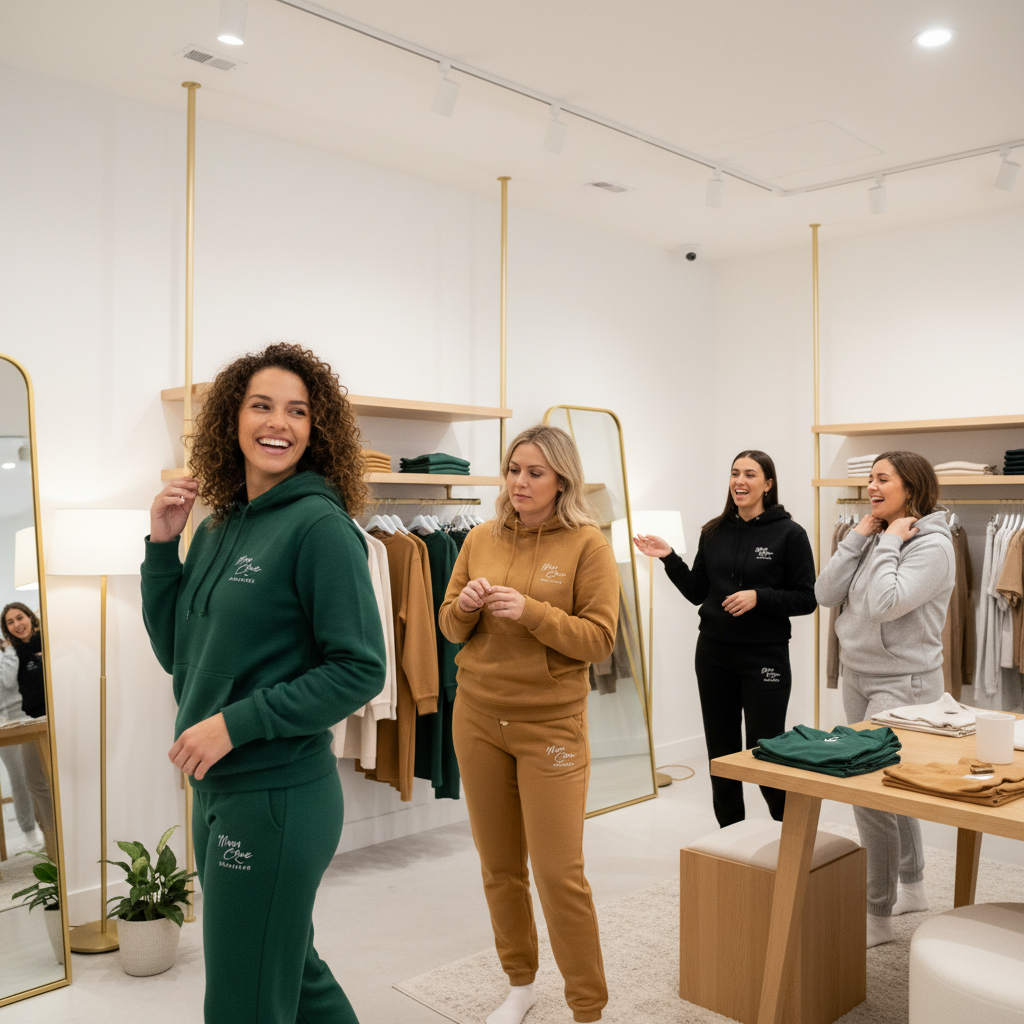 ✨ Cozy Snatched Hoodie Set Description (Maine Chic Style) ✨