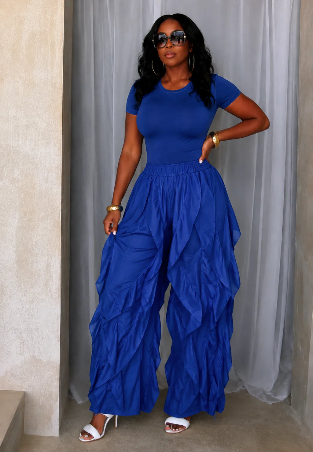 The Ruffle Me Chic Statement Pants