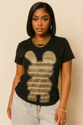Rich Rabbit Bling T-Shirt