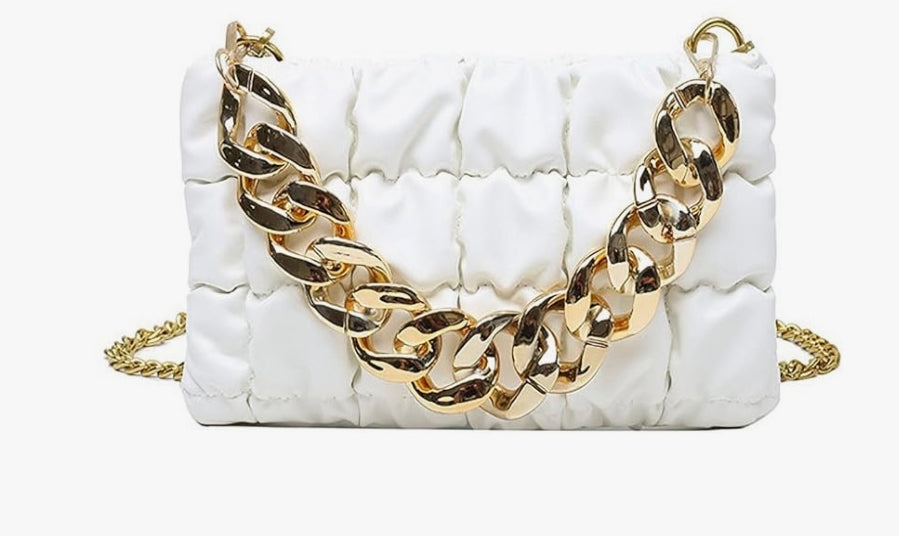 Luxury Arm Candy Quilted Chain Bag