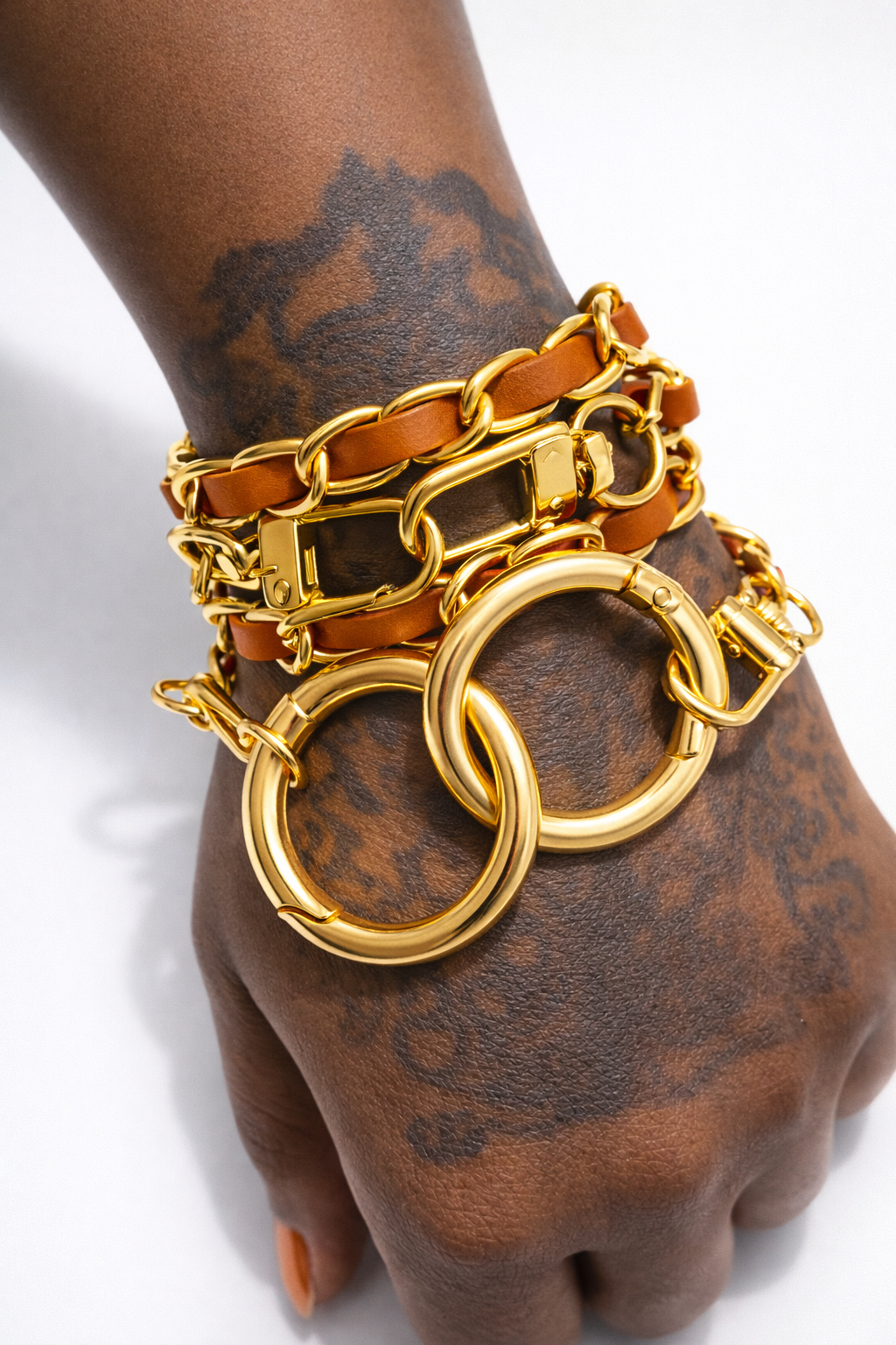 Chain Reaction Earring and Bracelet Set