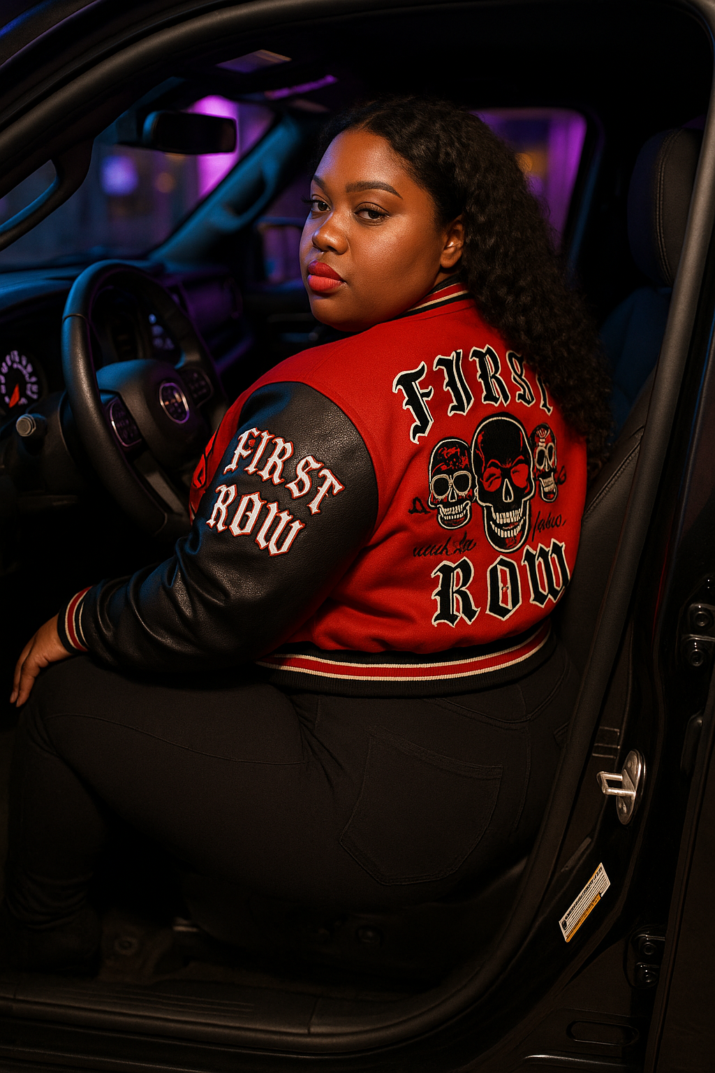 Bossy Varsity Bikers Jacket