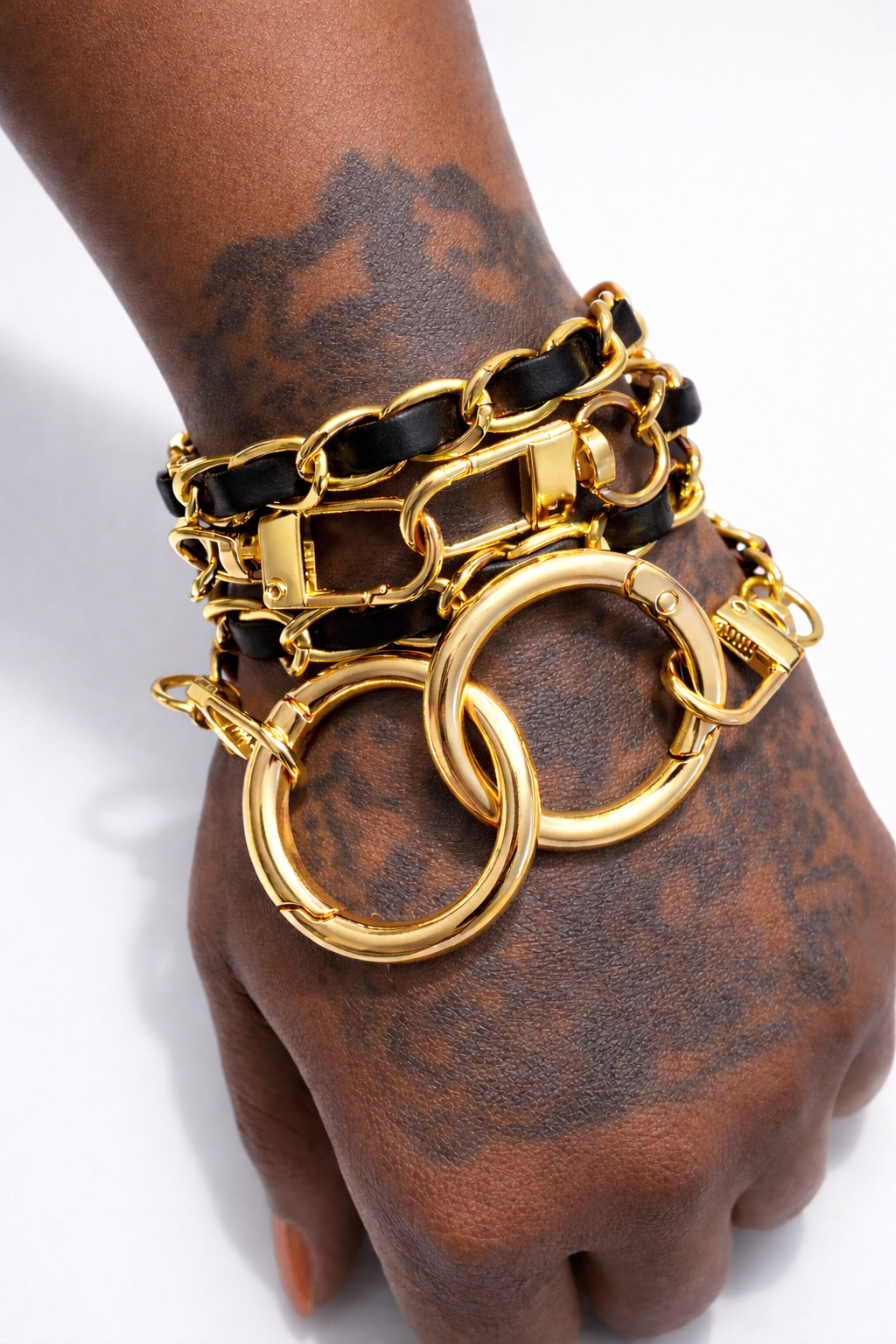 Chain Reaction Cuff Bracelet