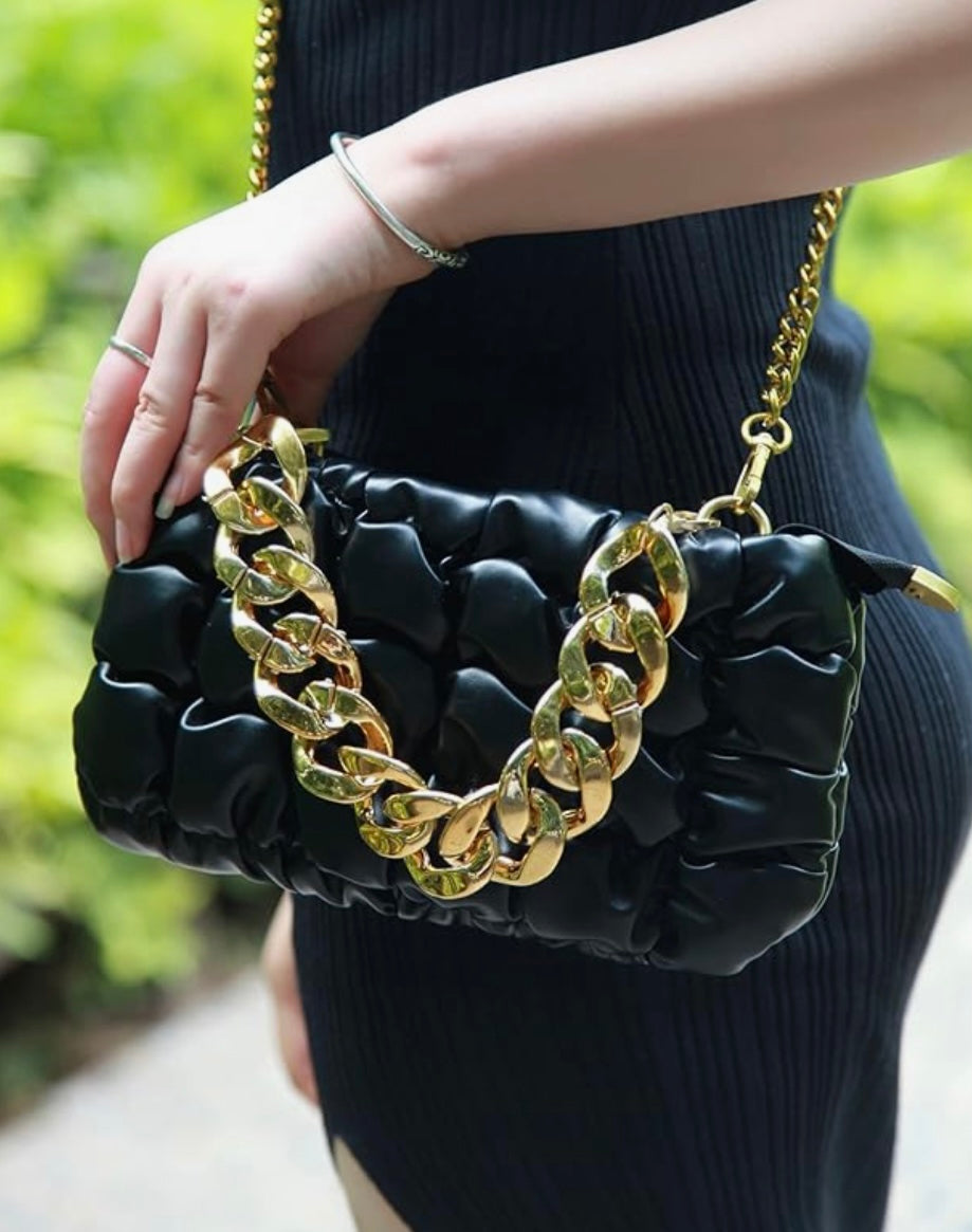 Luxury Arm Candy Quilted Chain Bag