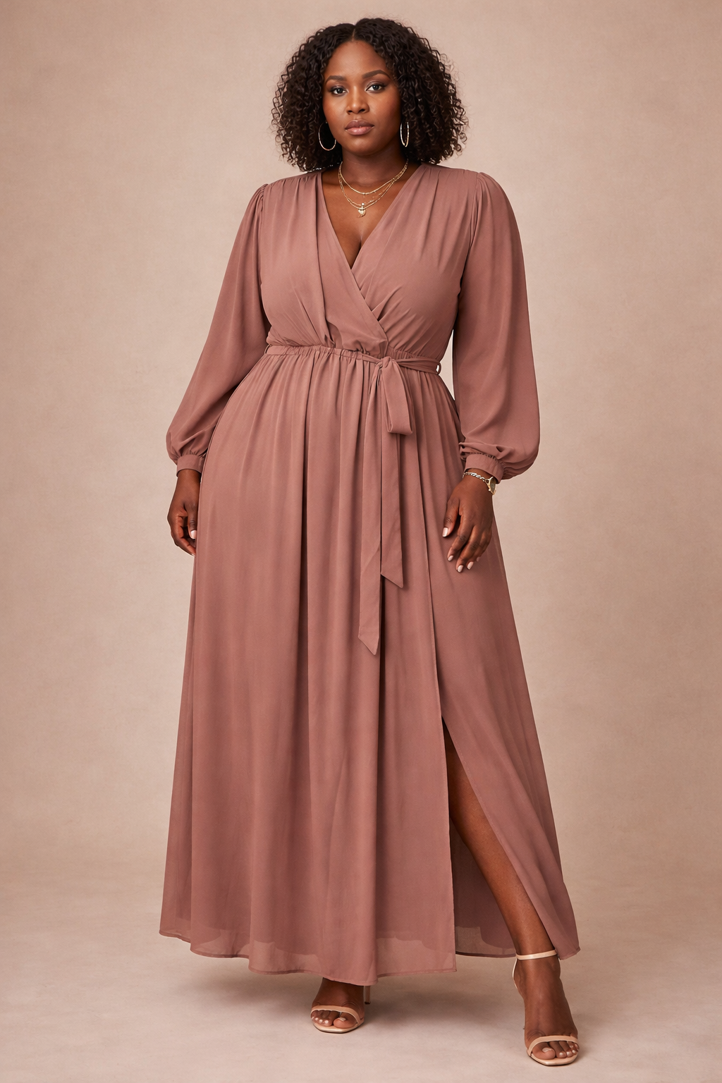Maxi Dress (Boho–Chic / Elegant Casual)