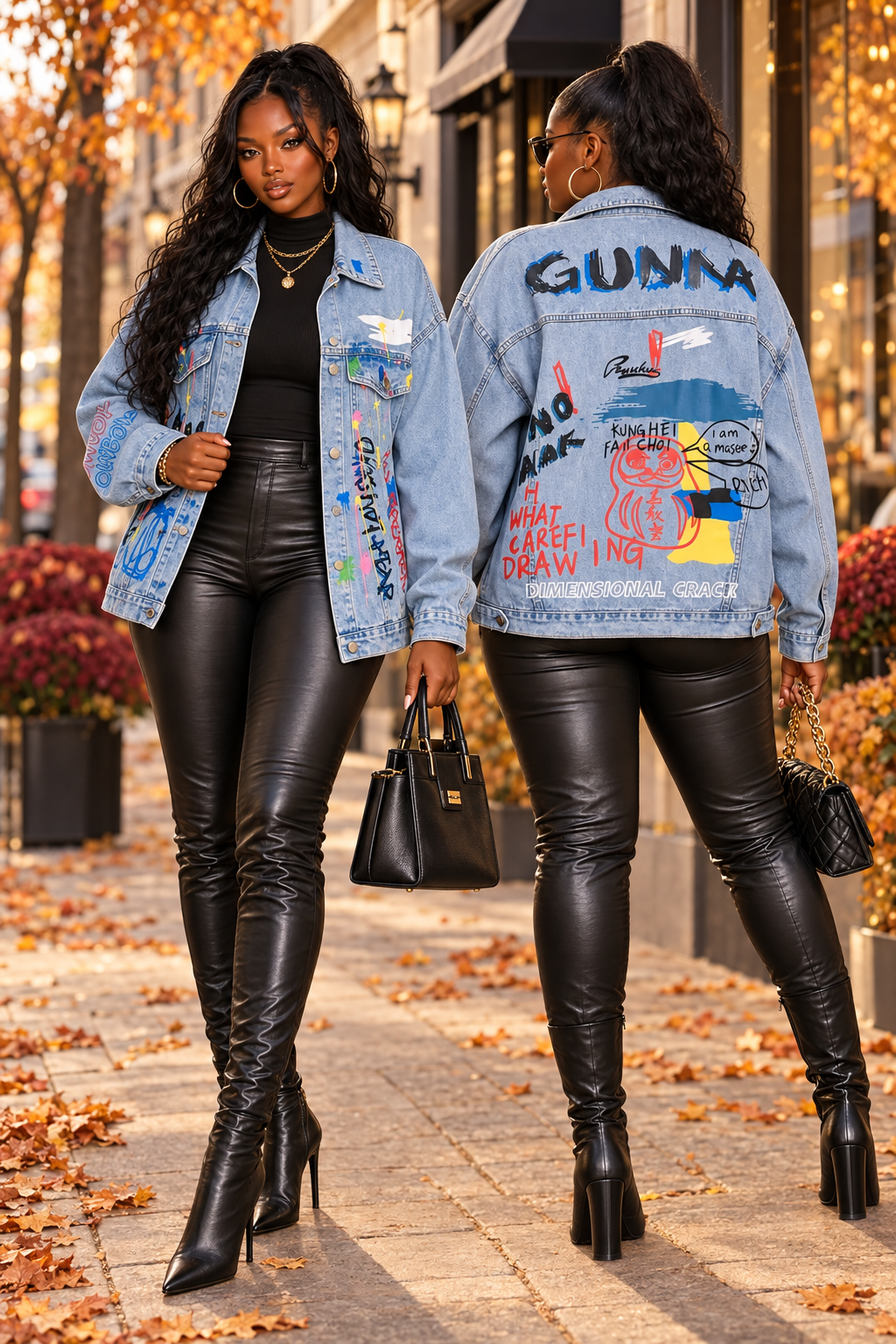 Oversized Paint Jacket