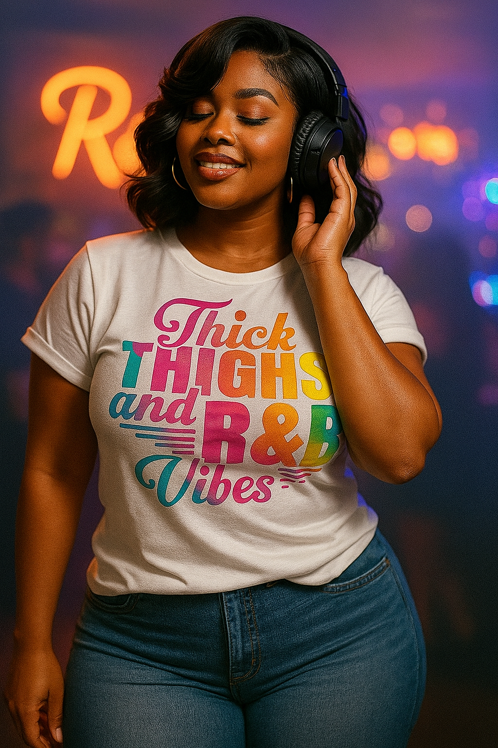 Thick Thighs and R&B Vibes Shirt