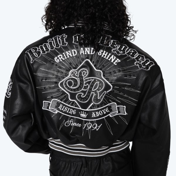 Bossy Varsity Bikers Jacket