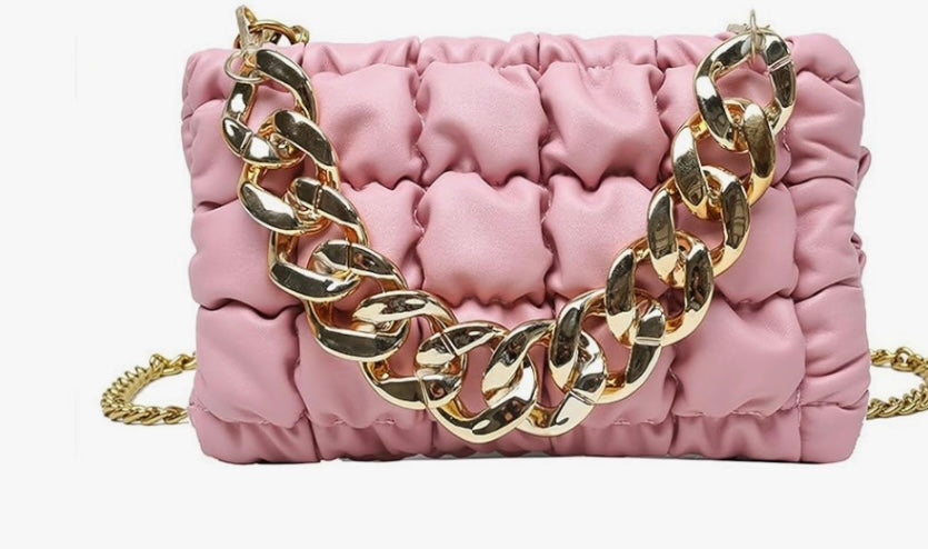Luxury Arm Candy Quilted Chain Bag