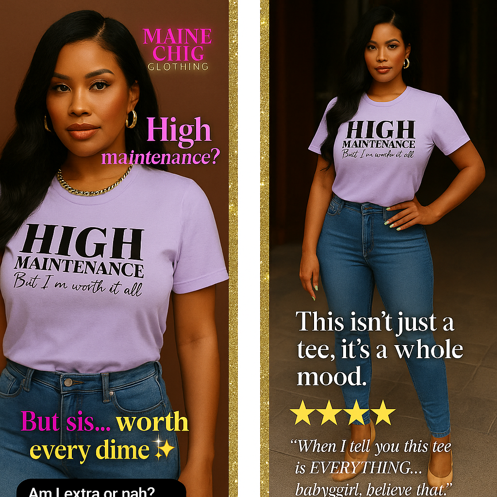 High Maintenance Graphic T