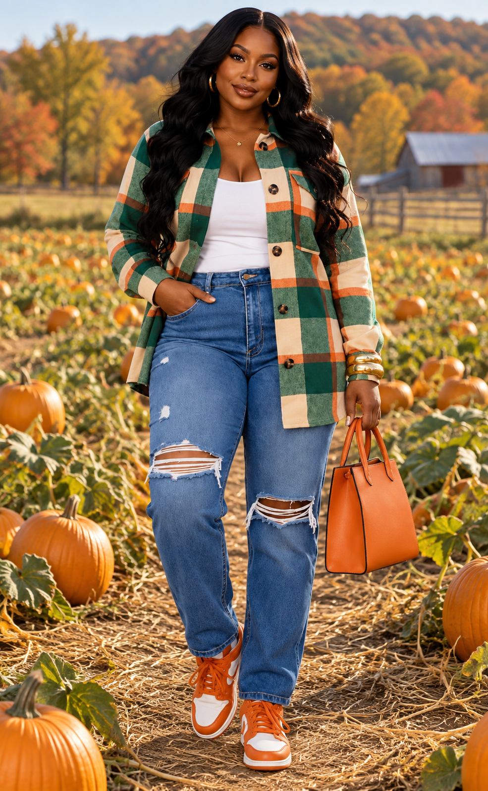 Plaid Button Down
