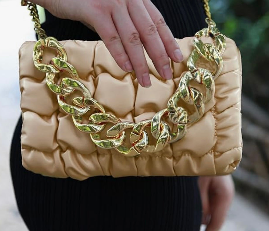 Luxury Arm Candy Quilted Chain Bag