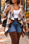 Plaid Cardigan