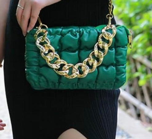 Luxury Arm Candy Quilted Chain Bag