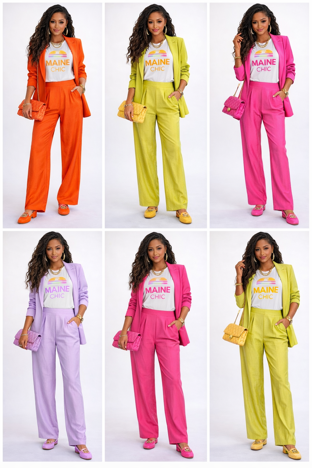 The Boss Split Spring Stretch Pants