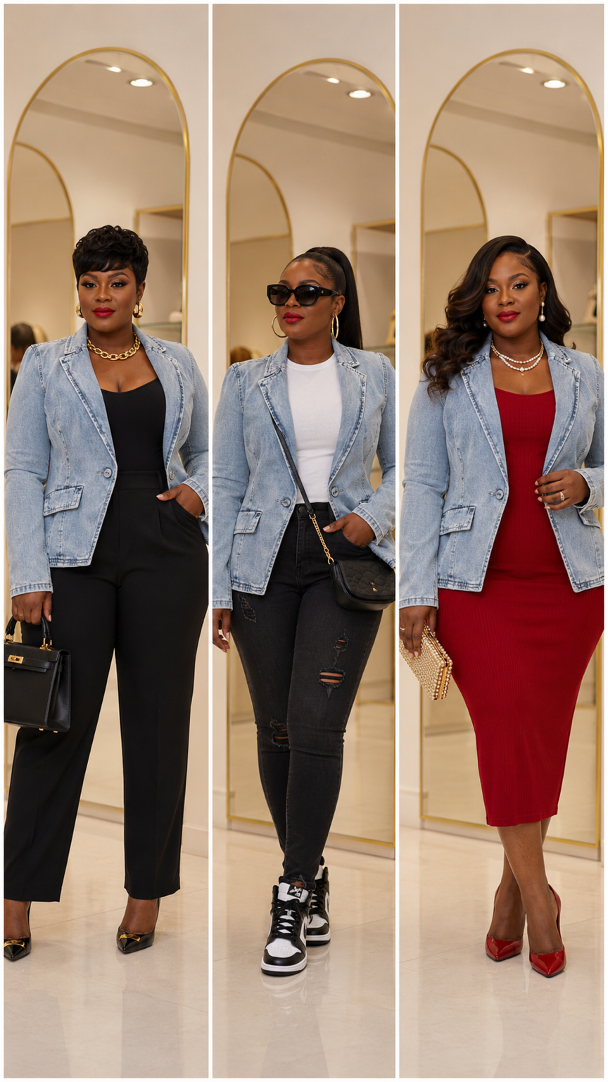 Denim Blazer