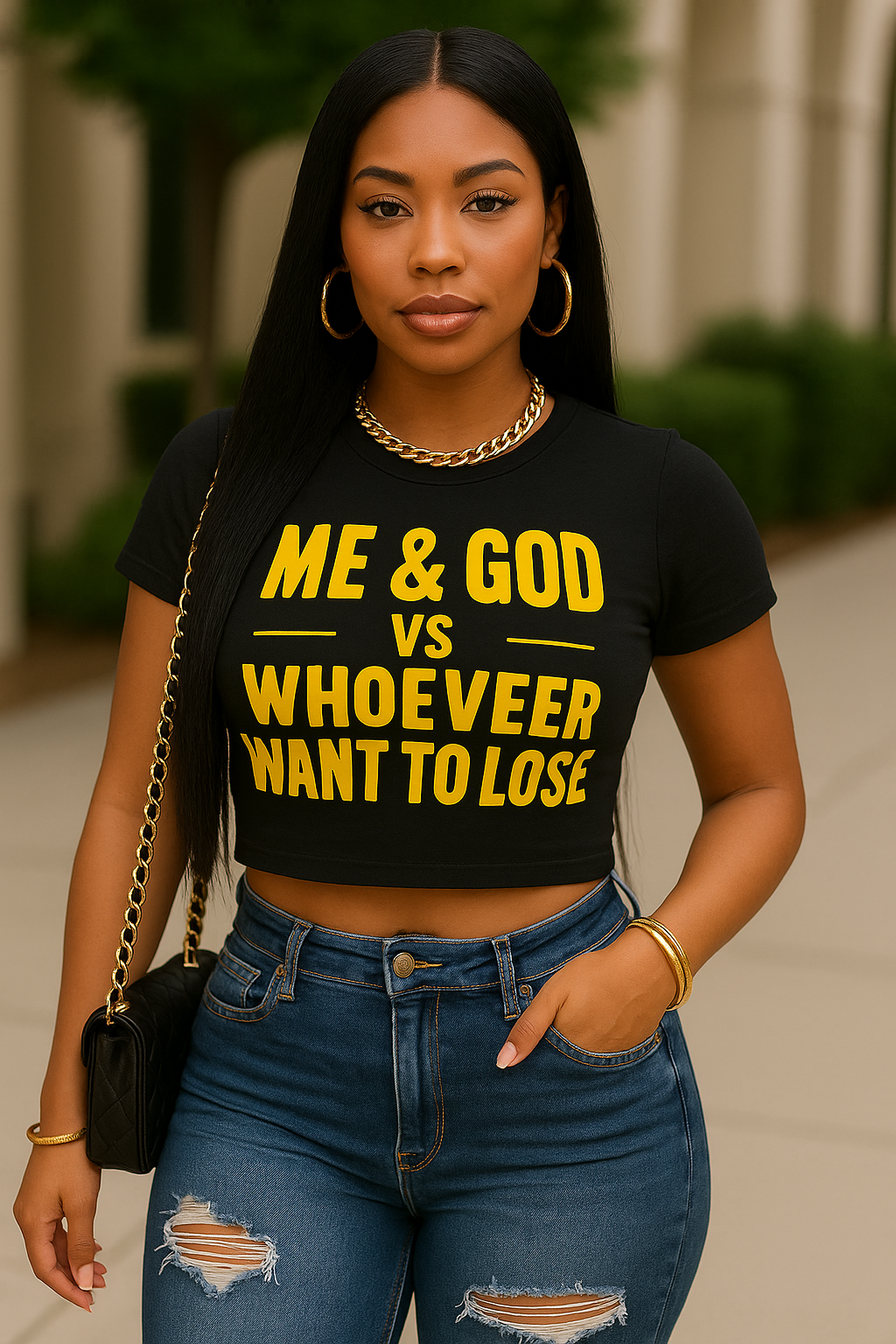 ME & GOD SHIRT