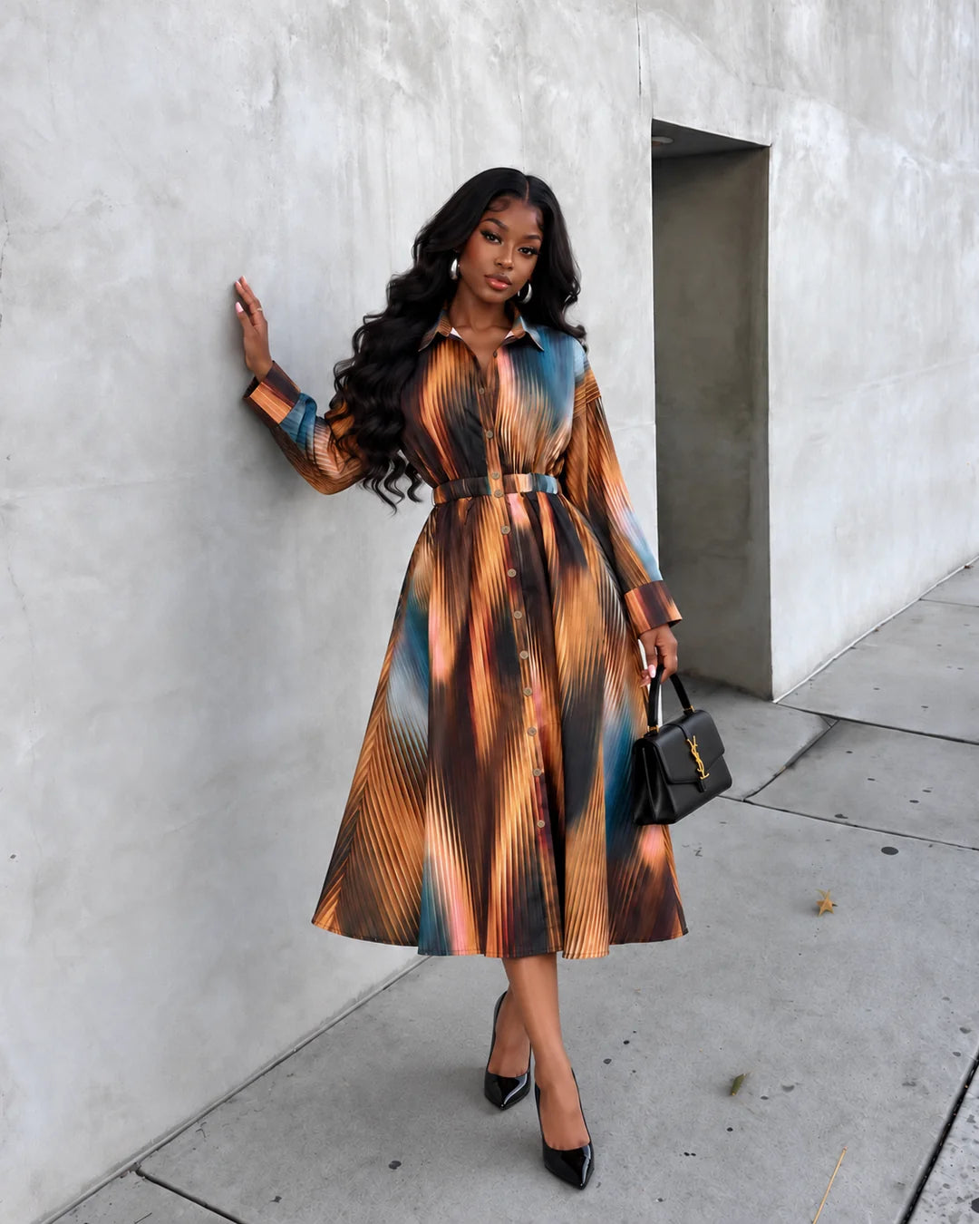 Printed Maxi Dress