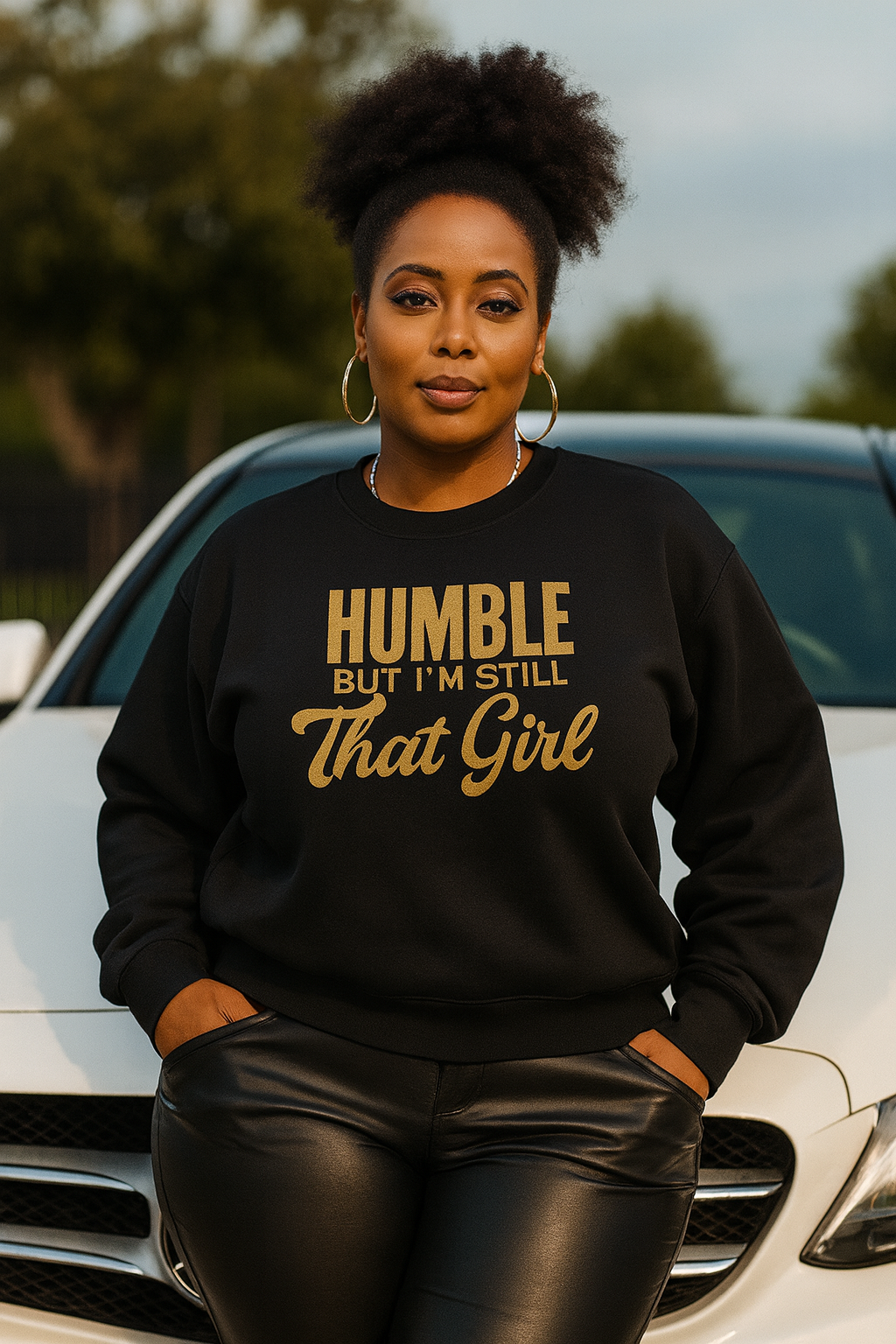 “That Girl Energy” Luxe Sweatshirt