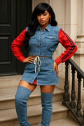 Diva Denim Chic Set