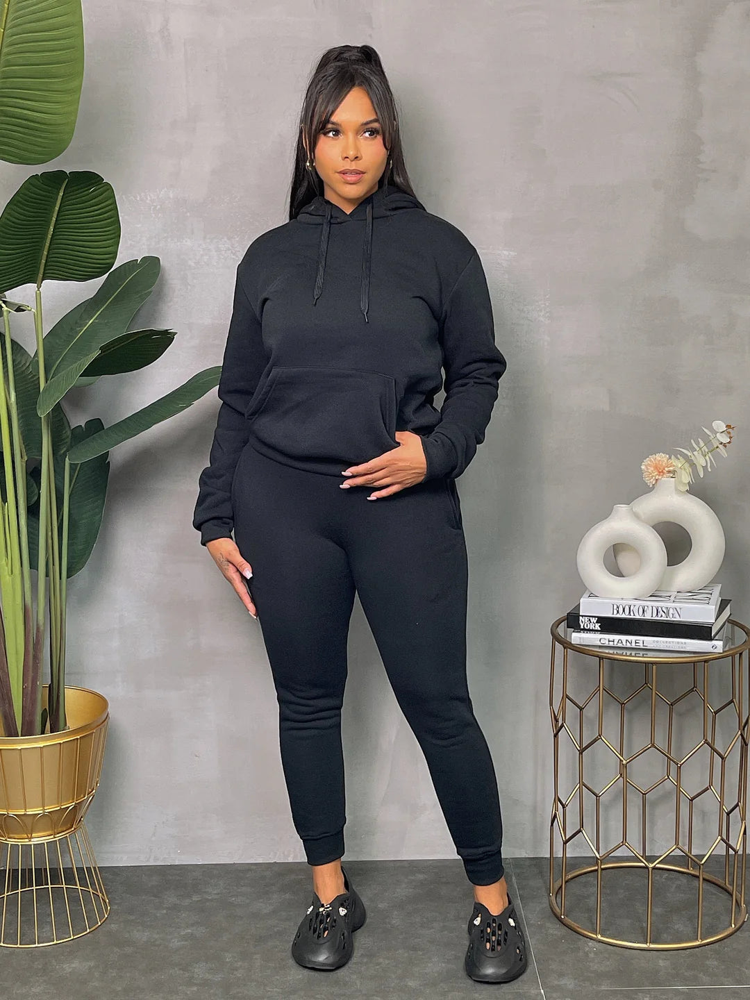 ✨ Cozy Snatched Hoodie Set Description (Maine Chic Style) ✨