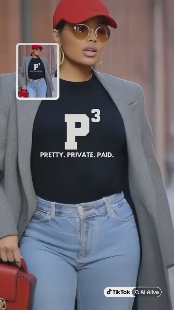 Pretty Private Paid Glitter Oversized Sweatshirt